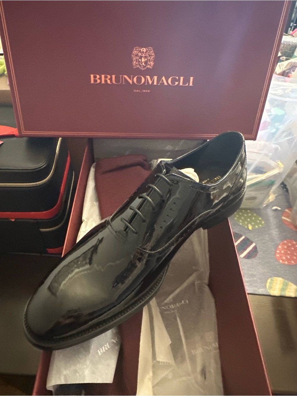 BRUNO MAGLI ARNO SERA
BM1ANSA2
BLACK PATENT 
Size 9.5